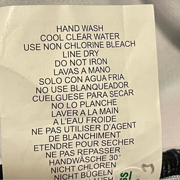 Swim Solutions Waist Minimizer Tropical Print One piece Swimsuit NWT‎ Size 18 - Picture 8 of 10